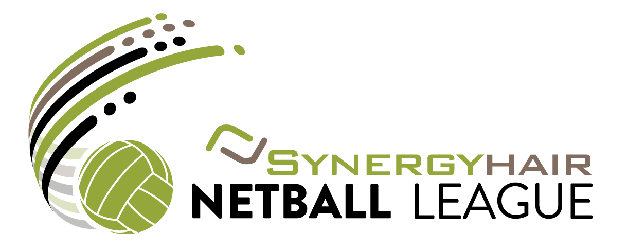 SynergyHair Netball League logo